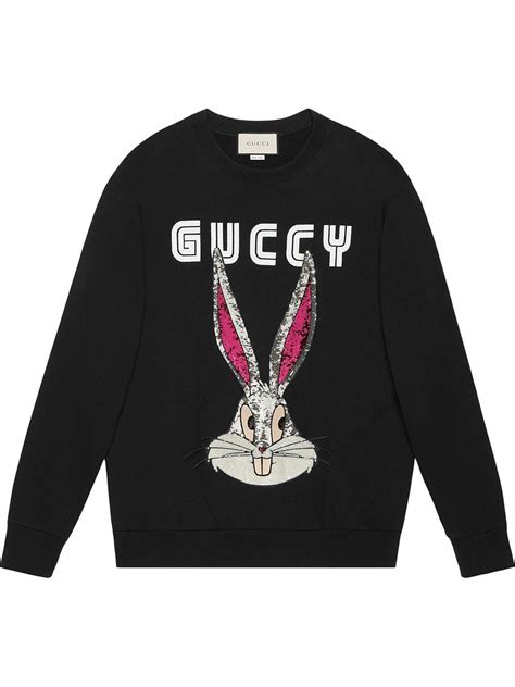 gucci bugs bunny sweatshirt.